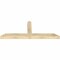 Ekena Millwork Portland Rough Sawn Timber Gable Bracket, Douglas Fir, 60"W x 22"H x 4"D x 4"F, 9/12 Pitch GBW060X22X0404POR00RDF - alternate 2